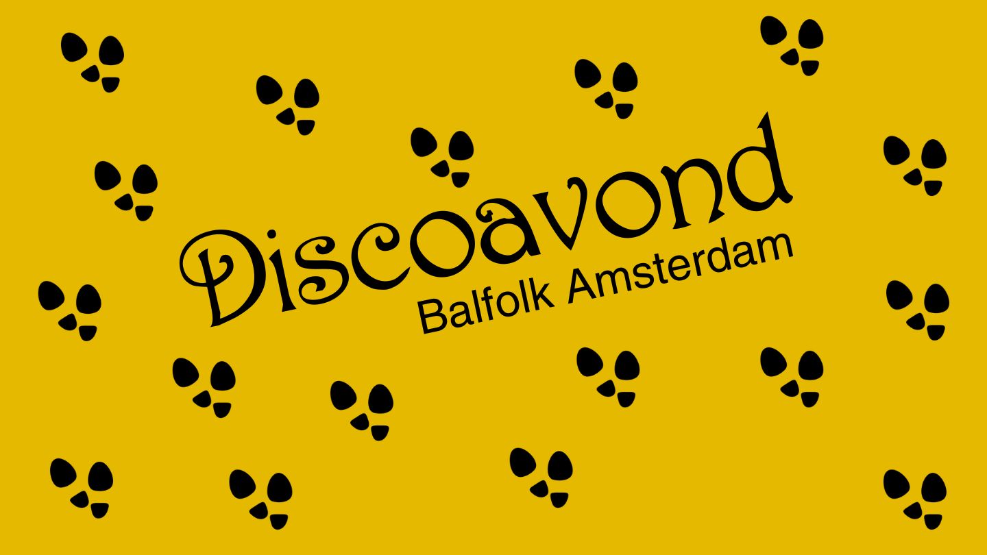 Discoavond (woensdag 28 mei)